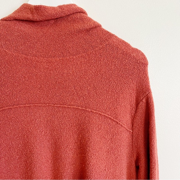 Free People Drape Drape Turtleneck Sunset Sweater M - Picture 10 of 12